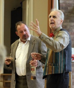 There was some wonderful clowning from the boozy Toby (Ian Stewart) and his gormless gullible sidekick Andrew (Ray Myers) (PHOTO: PHIL MANSELL)