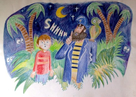 Artwork for an unpublished book by Phil Mansell