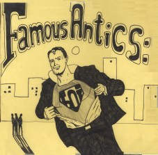 Famous Antics, an early BOI album. (ARTWORK BY PHIL MANSELL)