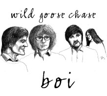 Wild Goose Chase LP by The BOI (ARTWORK BY PHIL MANSELL)