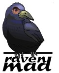 Raven Mad Records Logo (ARTWORK BY PHIL MANSELL)