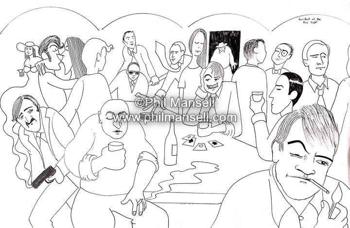 Incident at the Rio Cafe by Phil Mansell