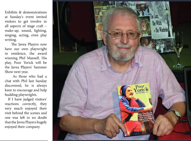 Phil Mansell playwright