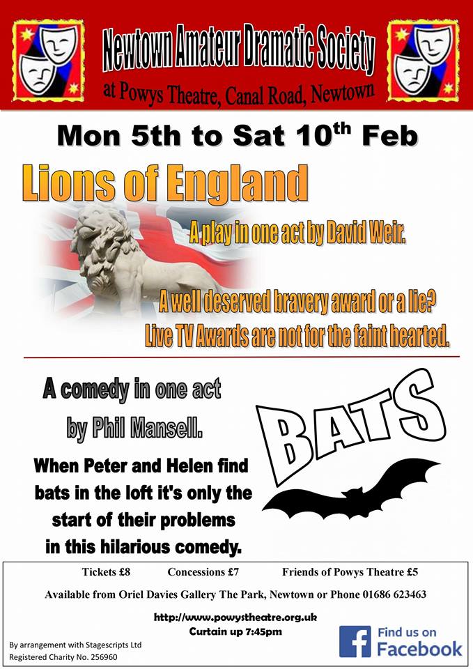 Poster for 'Bats' by Phil Mansell