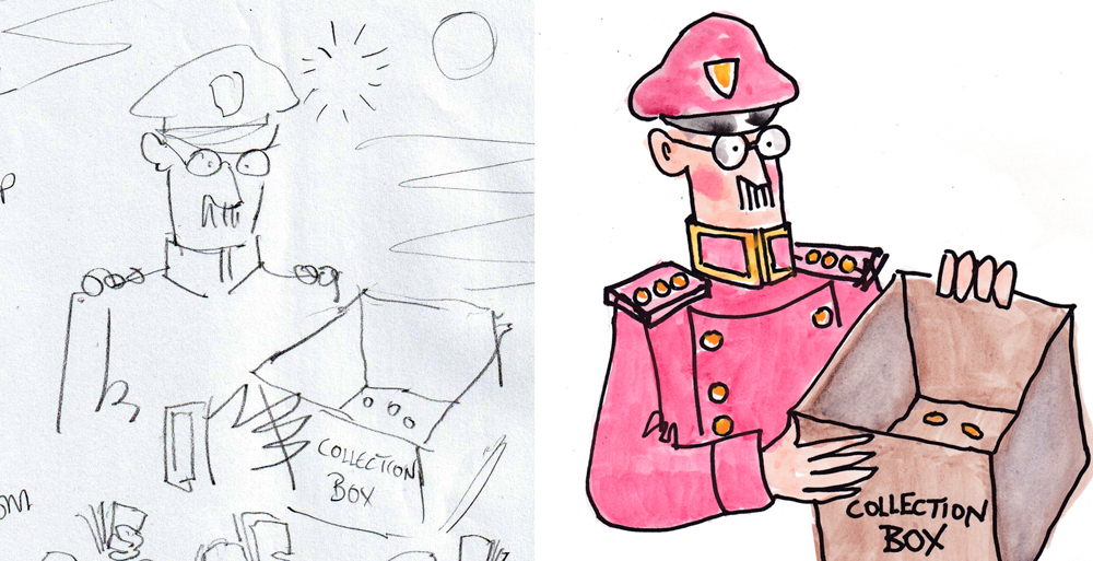 Sketch + Art Band Man